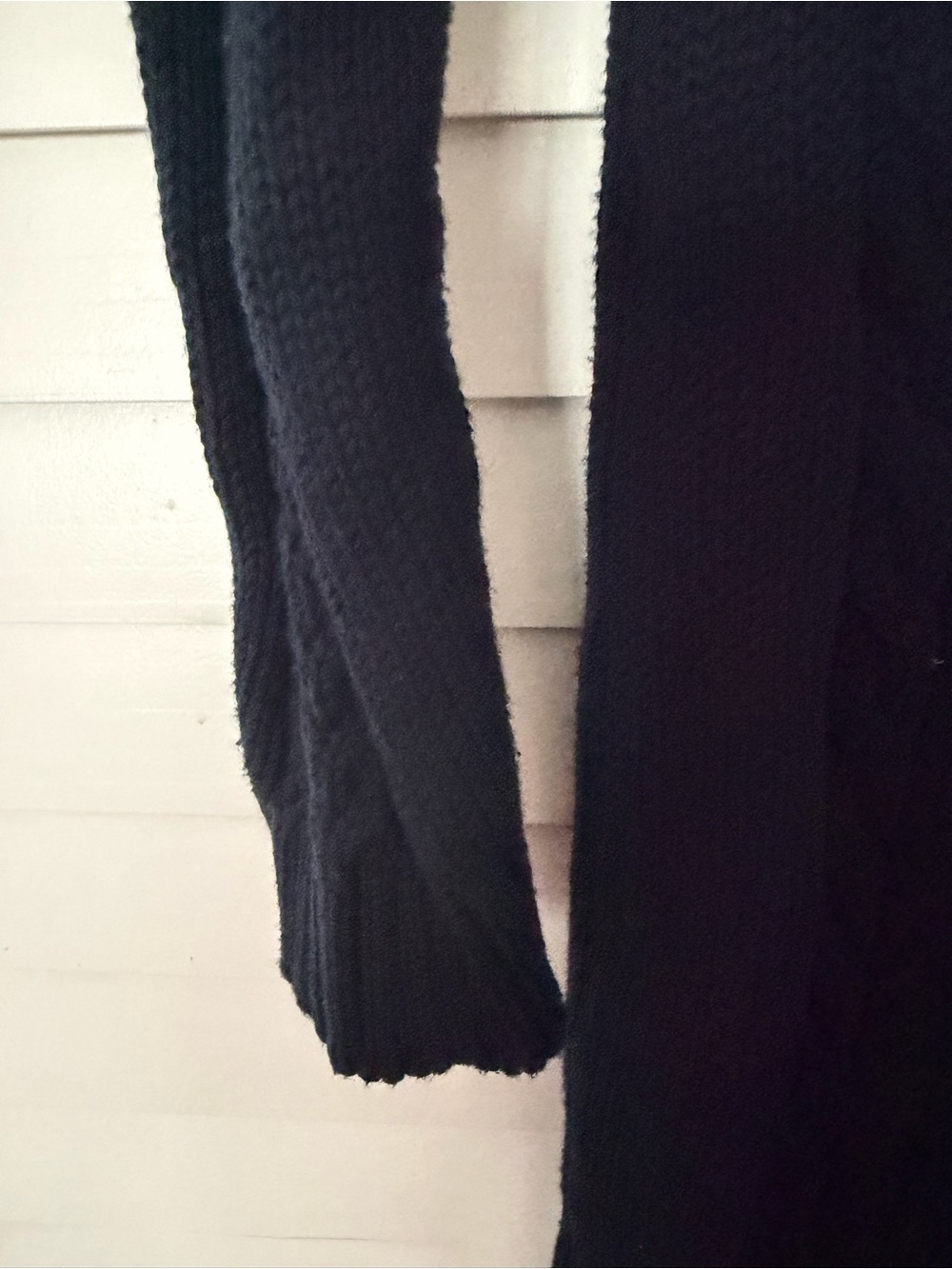 NWT Lauren Ralph Lauren Navy Cable Knit Crewneck Sweater Dress with Gold Buttons - Picture 6 of 7
